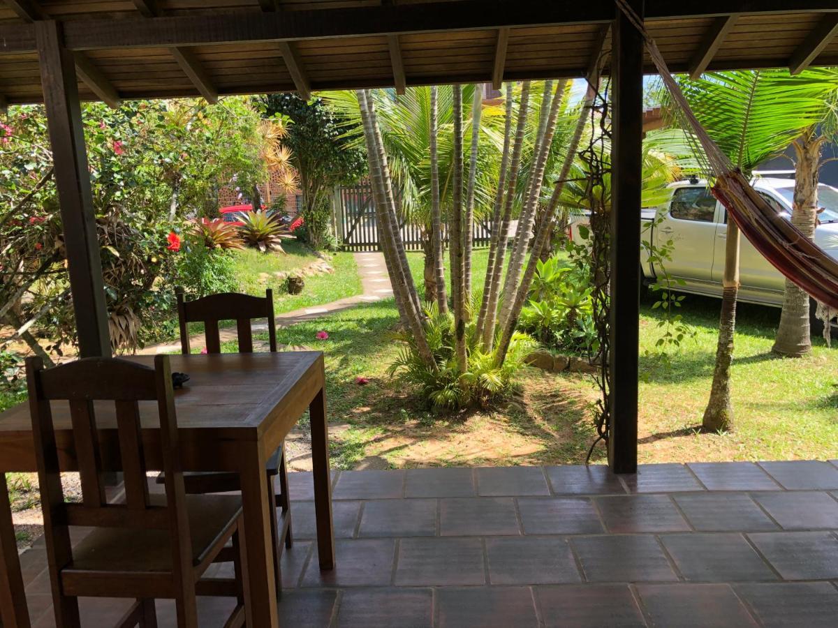 Chales Solana Localizados 50 Metros Do Mar Garopaba Luaran gambar