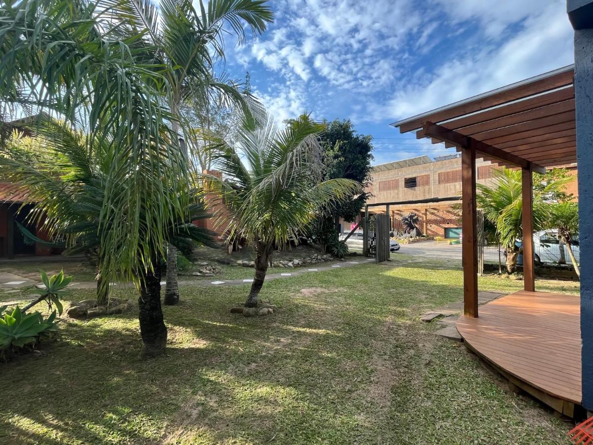 Chales Solana Localizados 50 Metros Do Mar Garopaba Luaran gambar